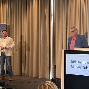 Vortagende auf der Bühne während der Münchner Gefahrgut-Tage